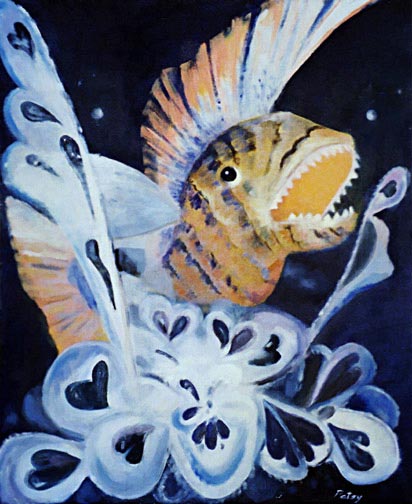 Fish Giclee Print by Patsy Mair