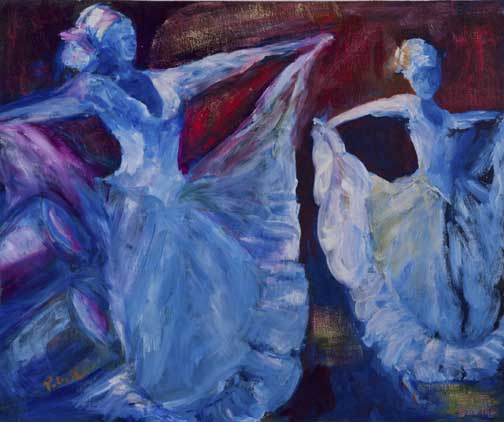 Dance Merengue Giclee Print by Patsy Mair