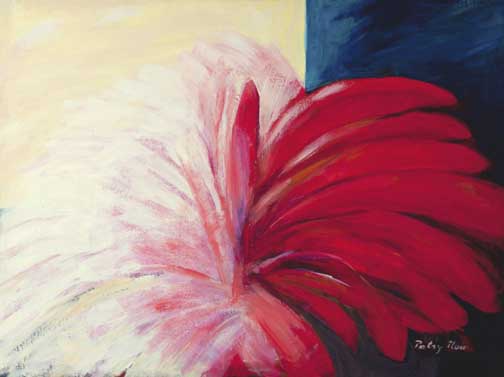 Red Bromeliad Giclee Print by Patsy Mair