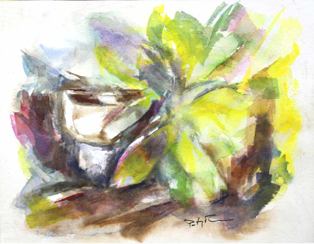 BANANA BEAT Giclee Print by Patsy Mair