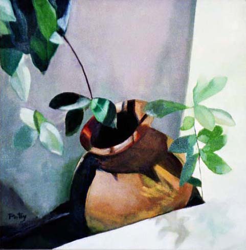 Jar in Shadows Giclee Print by Patsy Mair