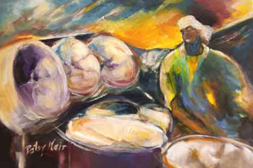Bassman Giclee Print by Patsy Mair