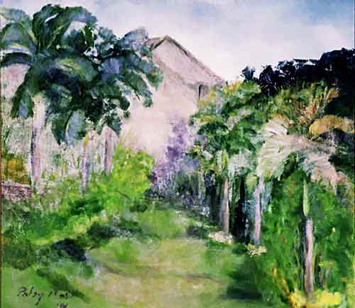 The Garden Giclee Print by Patsy Mair