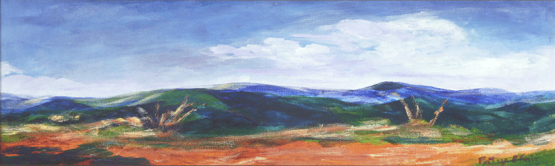 View from Orange Park Giclee Print by Patsy Mair